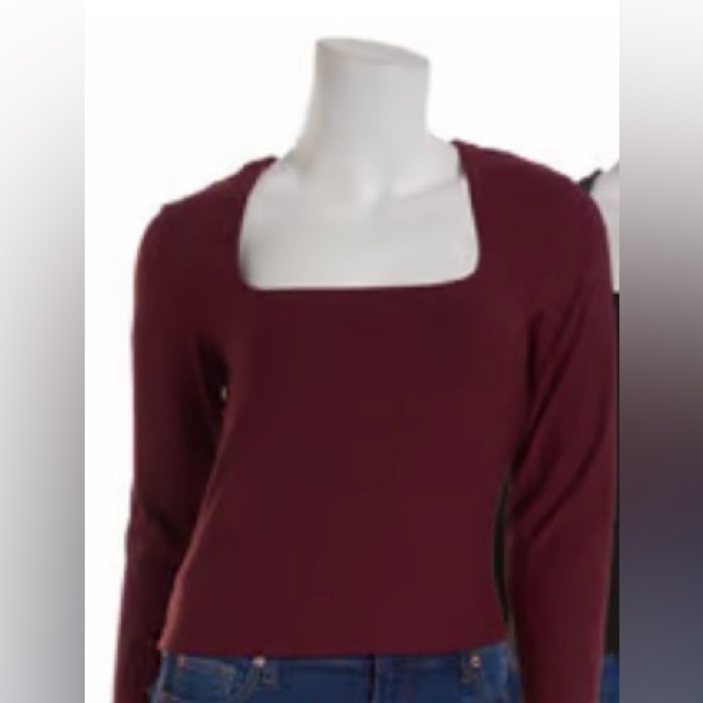 2- PINK ROSE Spandex Top NWT